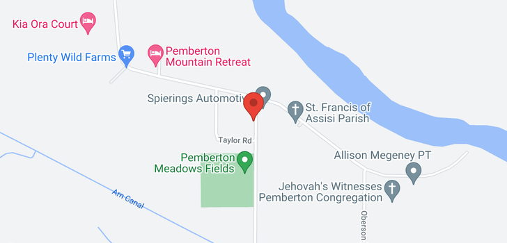 map of 7587 PEMBERTON MEADOWS